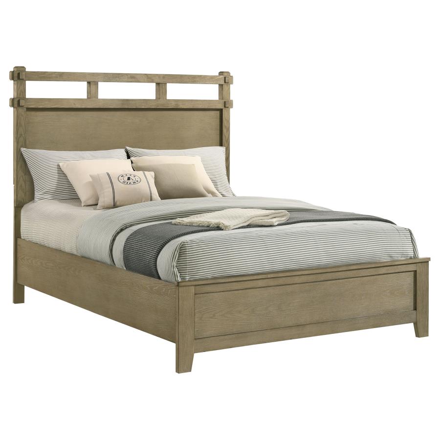 Hazlewood 61-Inch Queen Panel Bed Vineyard Oak