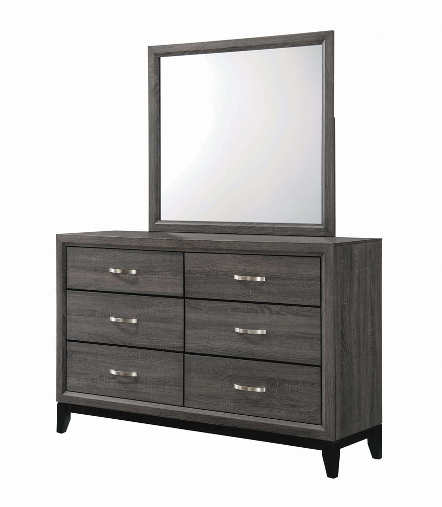 Watson Dresser Mirror Grey Oak