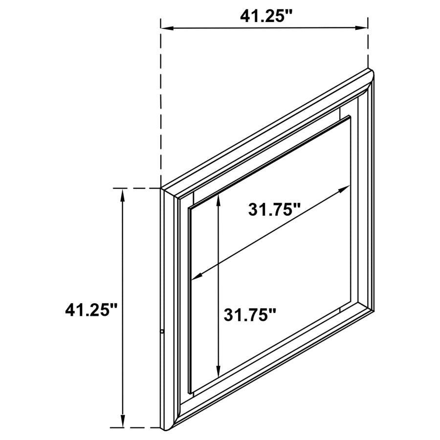 Cassia 5-Piece Eastern King Led Bedroom Set White High Gloss