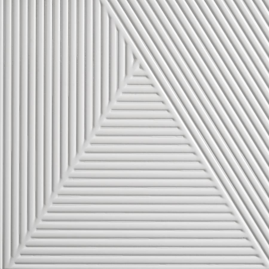 Cassia 2-Drawer Nightstand Bedside Table White High Gloss