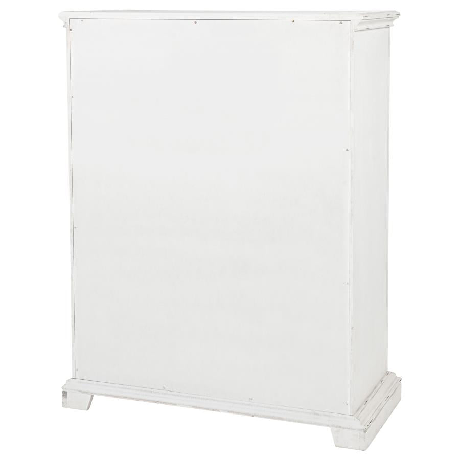 Mckinney 5-Drawer Bedroom Chest Of Drawers Vintage White