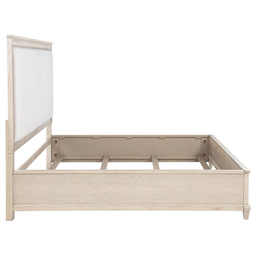 Pembroke 66-Inch Eastern King Panel Bed Washed Oak