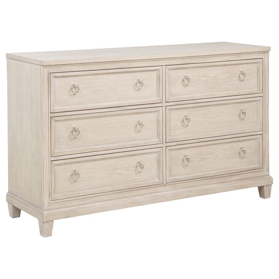 Pembroke 5-Piece Queen Bedroom Set Washed Oak