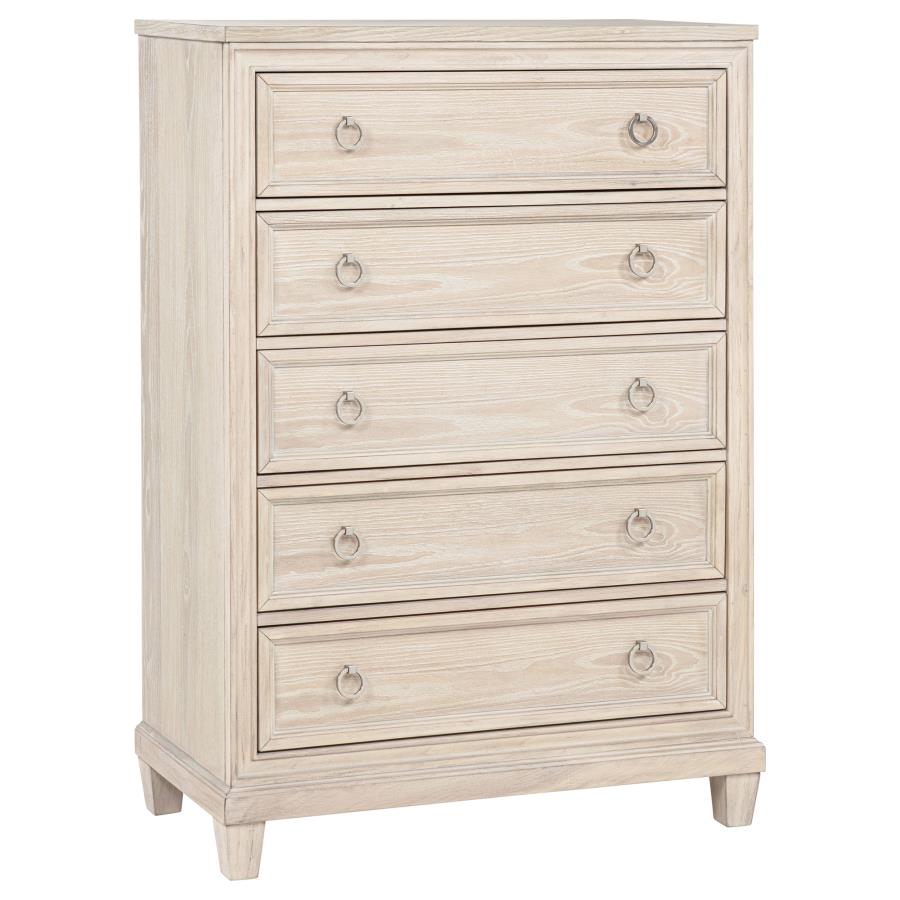 Pembroke 5-Piece Queen Bedroom Set Washed Oak