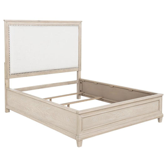 Pembroke 66-Inch Queen Panel Bed Washed Oak