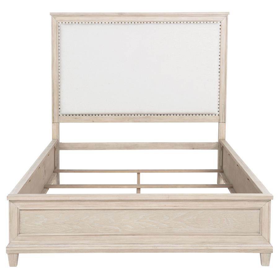 Pembroke 66-Inch Queen Panel Bed Washed Oak