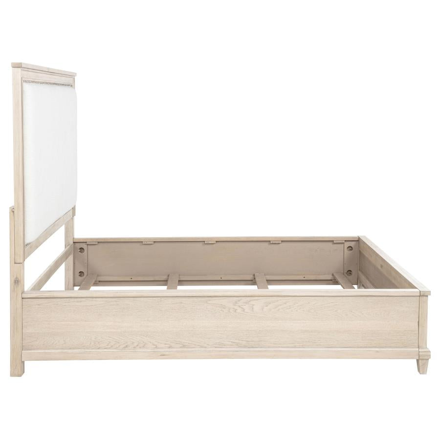 Pembroke 66-Inch Queen Panel Bed Washed Oak