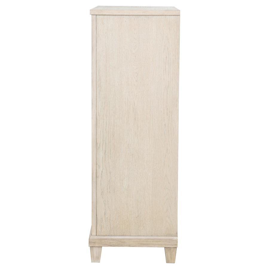 Pembroke 5-Drawer Chest Of Drawers Washed Oak