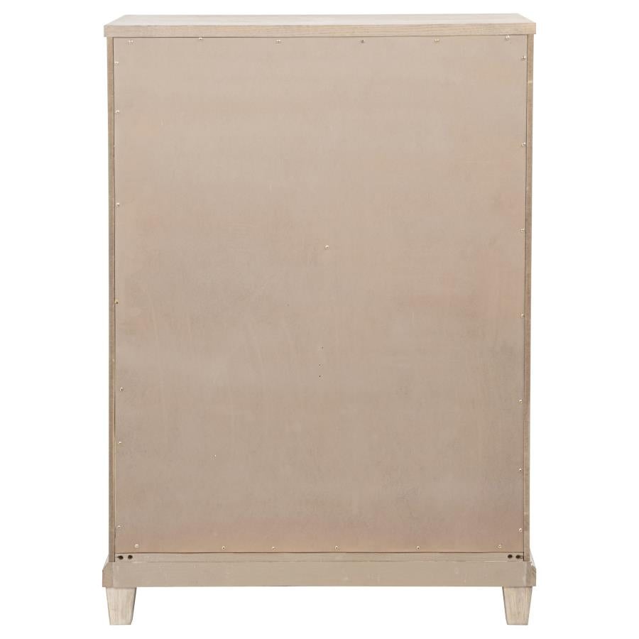 Pembroke 5-Drawer Chest Of Drawers Washed Oak