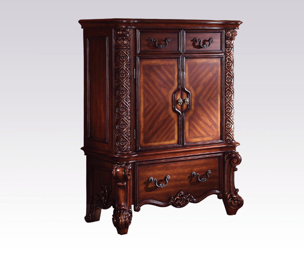 Acme Vendome Traditional Drawer Chest in Cherry 22006 CLOSEOUT - ATL FURNITURE