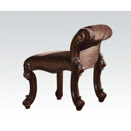 Acme Vendome Vanity Stool in Cherry 22010 - ATL FURNITURE