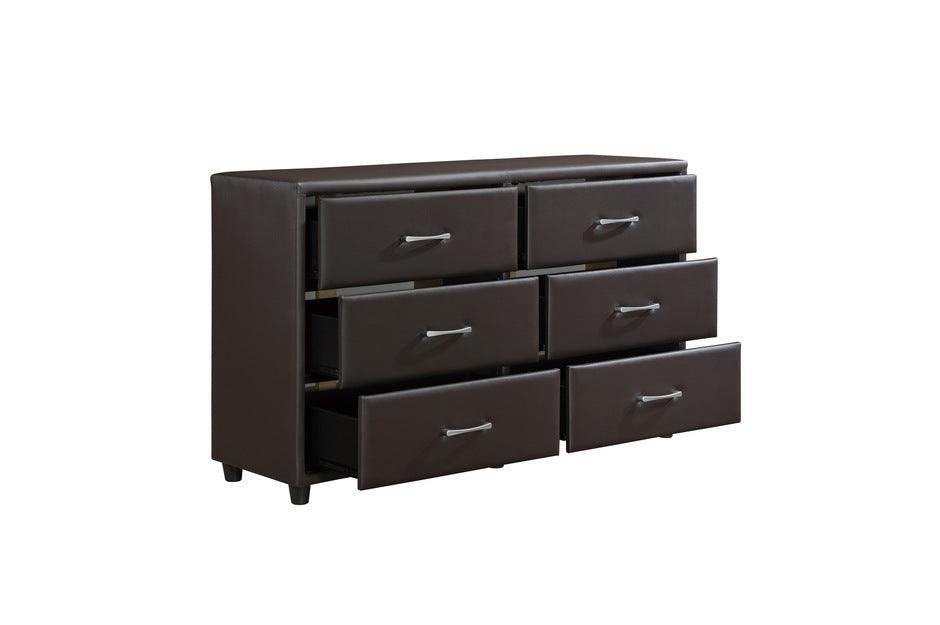 Homelegance - Lorenzi 5 Piece Full Size Bedroom Set - 2220Fdbr-1-5Set - ATL FURNITURE