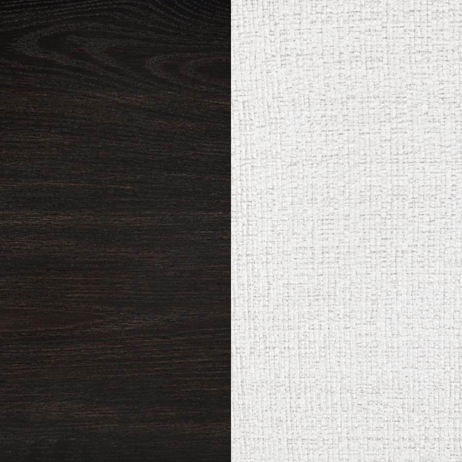 Leandro 5-Piece Eastern King Bedroom Set Burnished Black