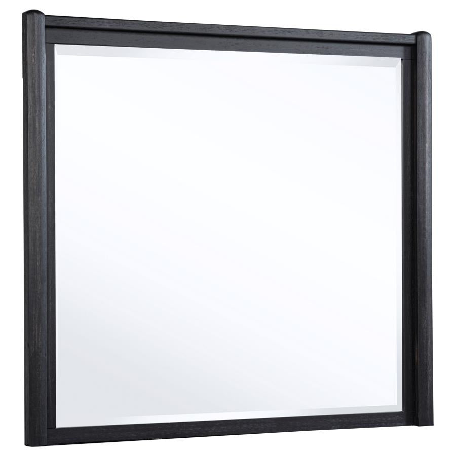 Leandro Dresser Mirror Burnished Black