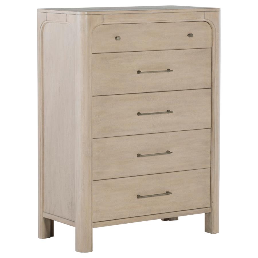 Solano 5-Piece Queen Bedroom Set Weathered Mango