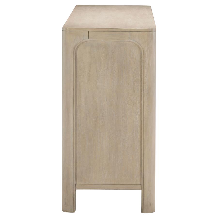 Solano 9-Drawer Bedroom Dresser Cabinet Weathered Mango