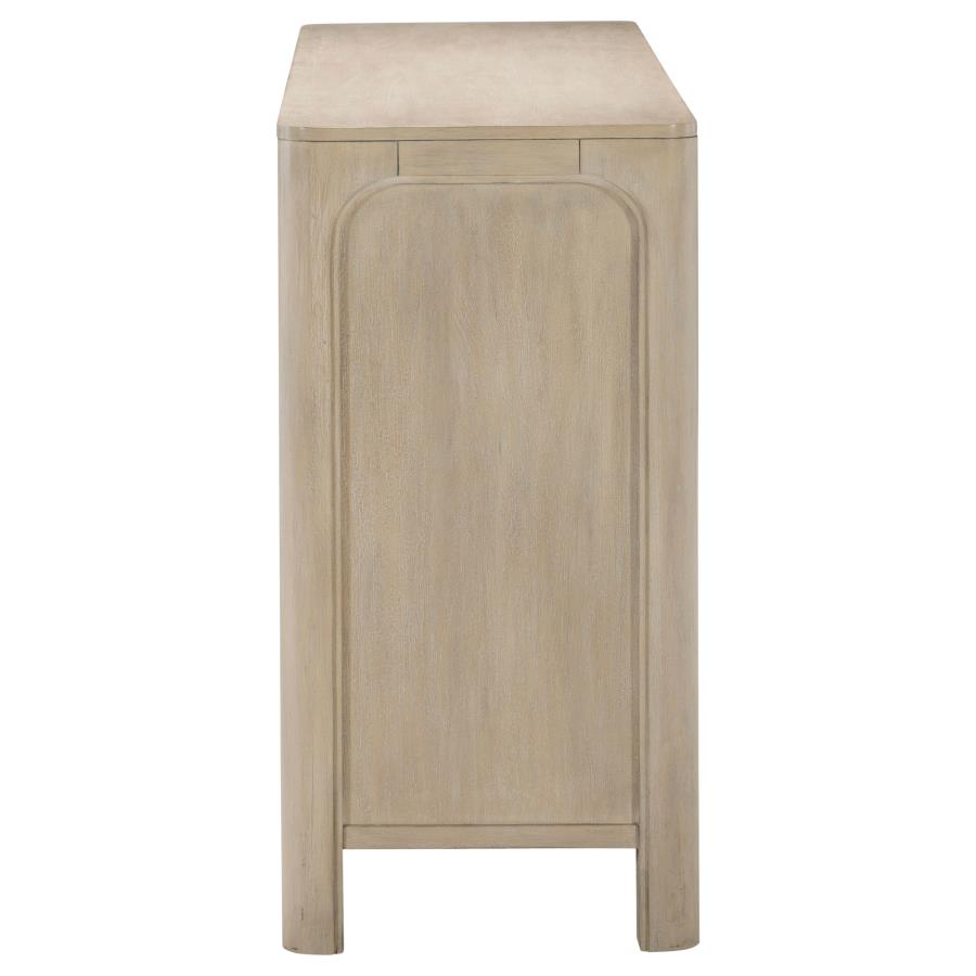 Solano 9-Drawer Bedroom Dresser Cabinet Weathered Mango