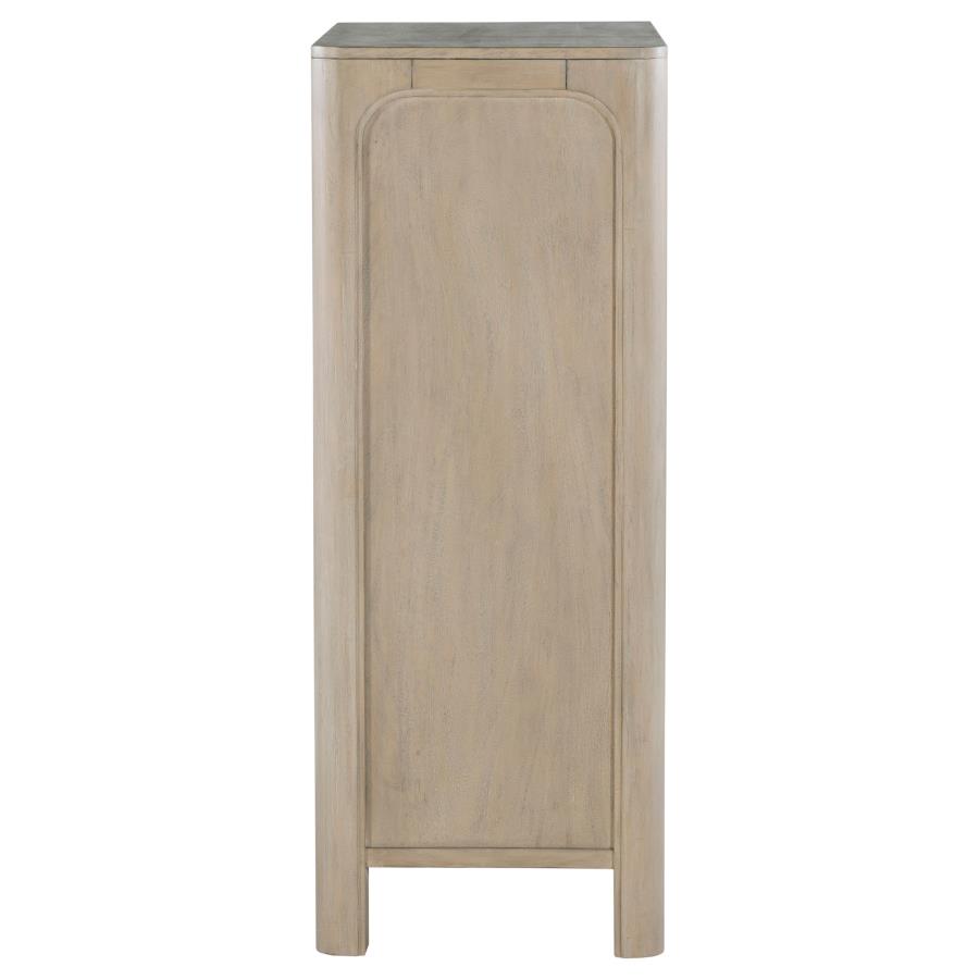 Solano 5-Drawer Bedroom Chest Of Drawers Weathered Mango