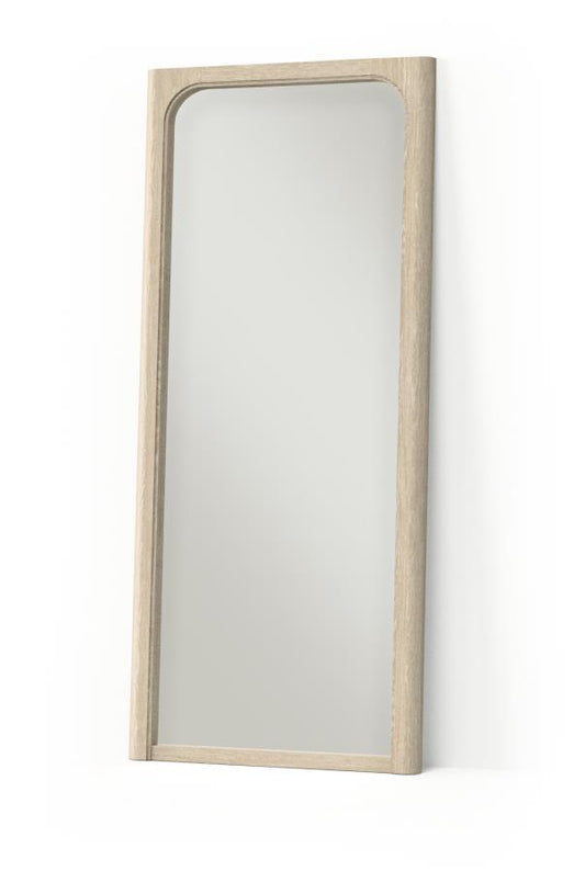 Solano 80-Inch Full Length Floor Mirror Weathered Mango