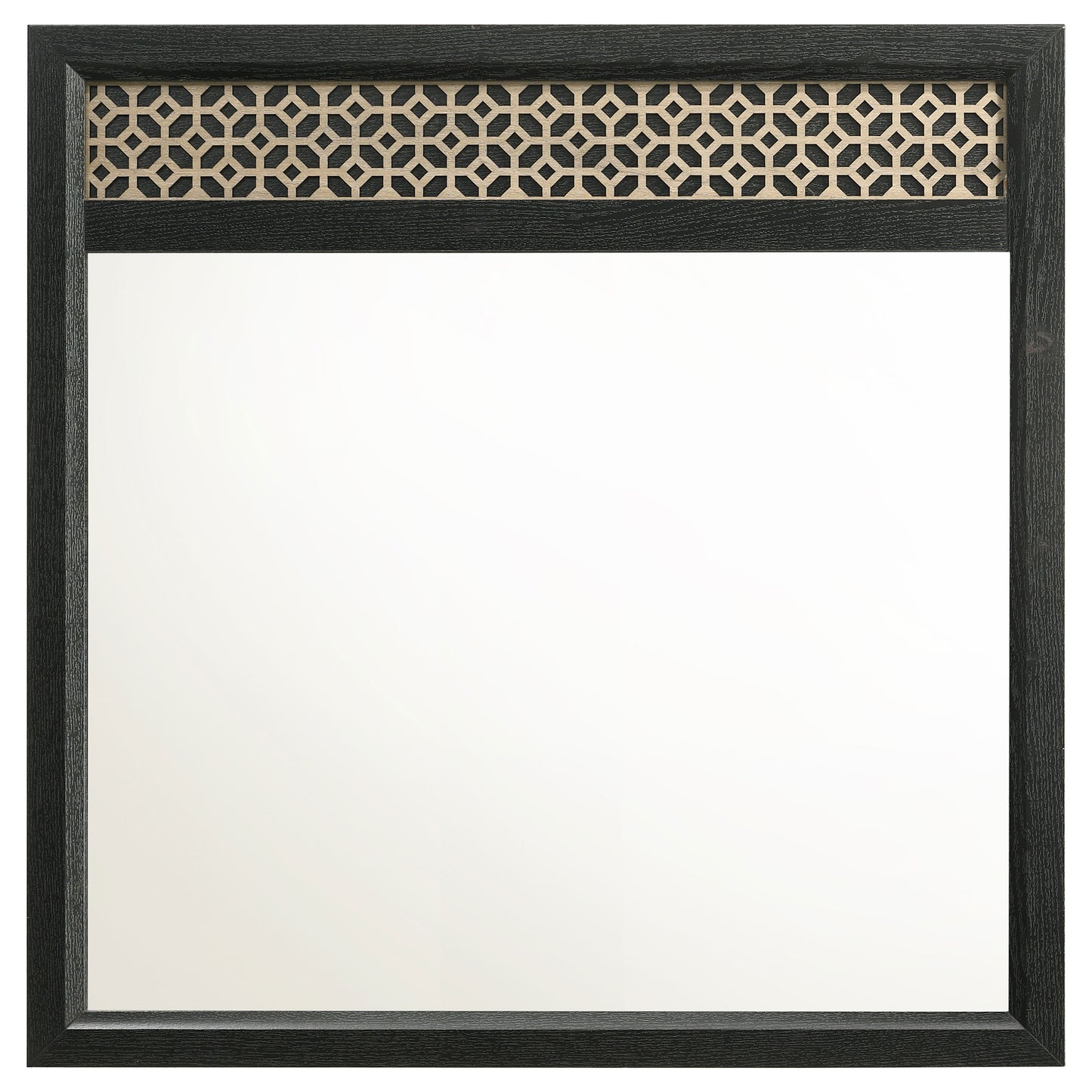 Valencia Queen Bed Light Brown and Black