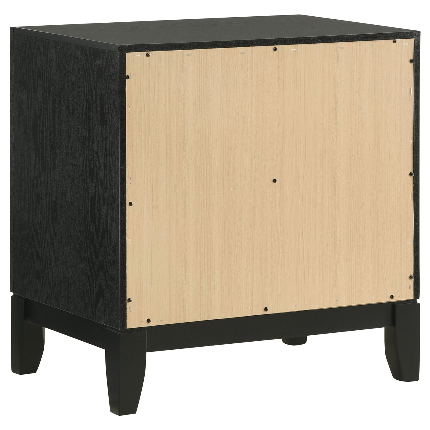 Valencia Queen Bed Light Brown and Black