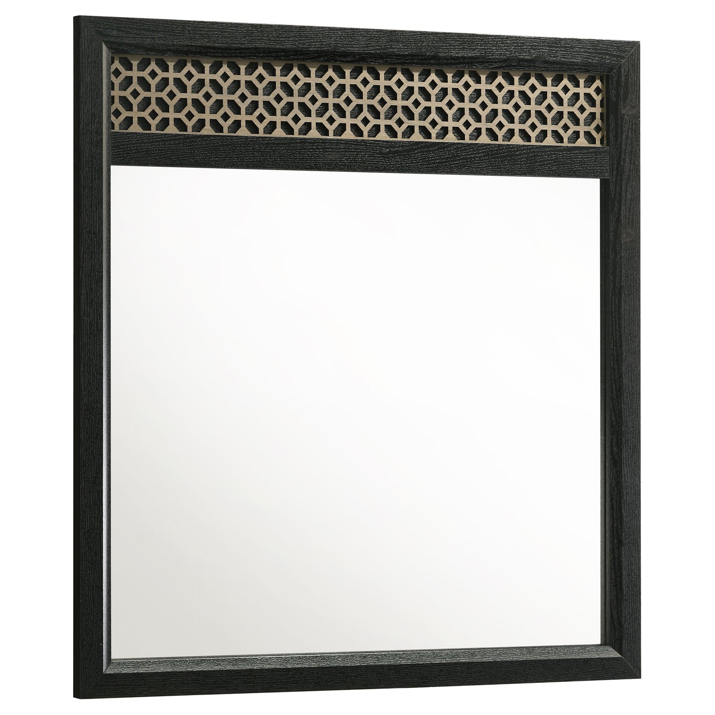 Valencia Queen Bed Light Brown and Black