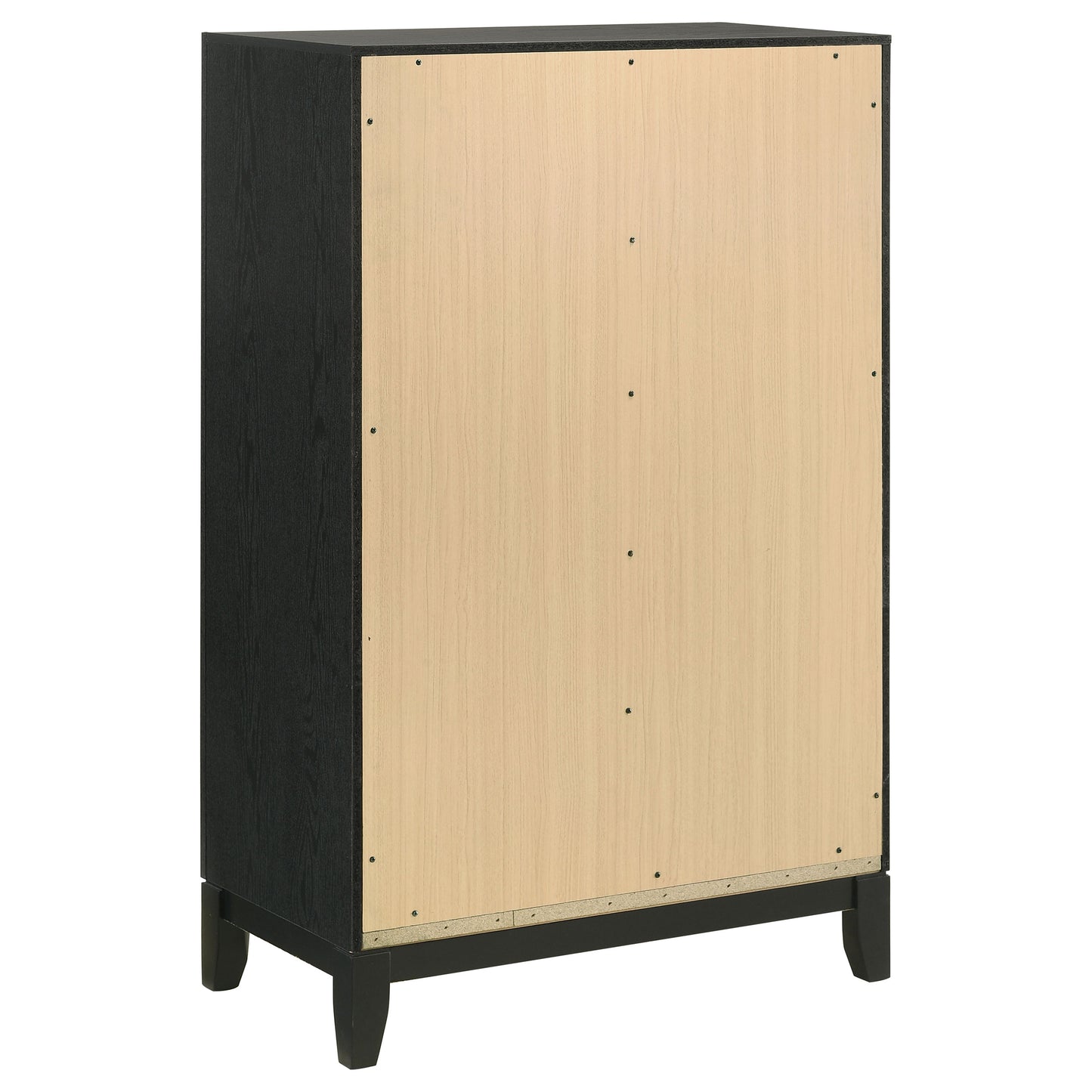 Valencia Queen Bed Light Brown and Black