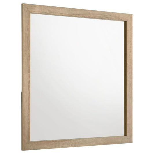 Arielle Dresser Mirror Light Oak