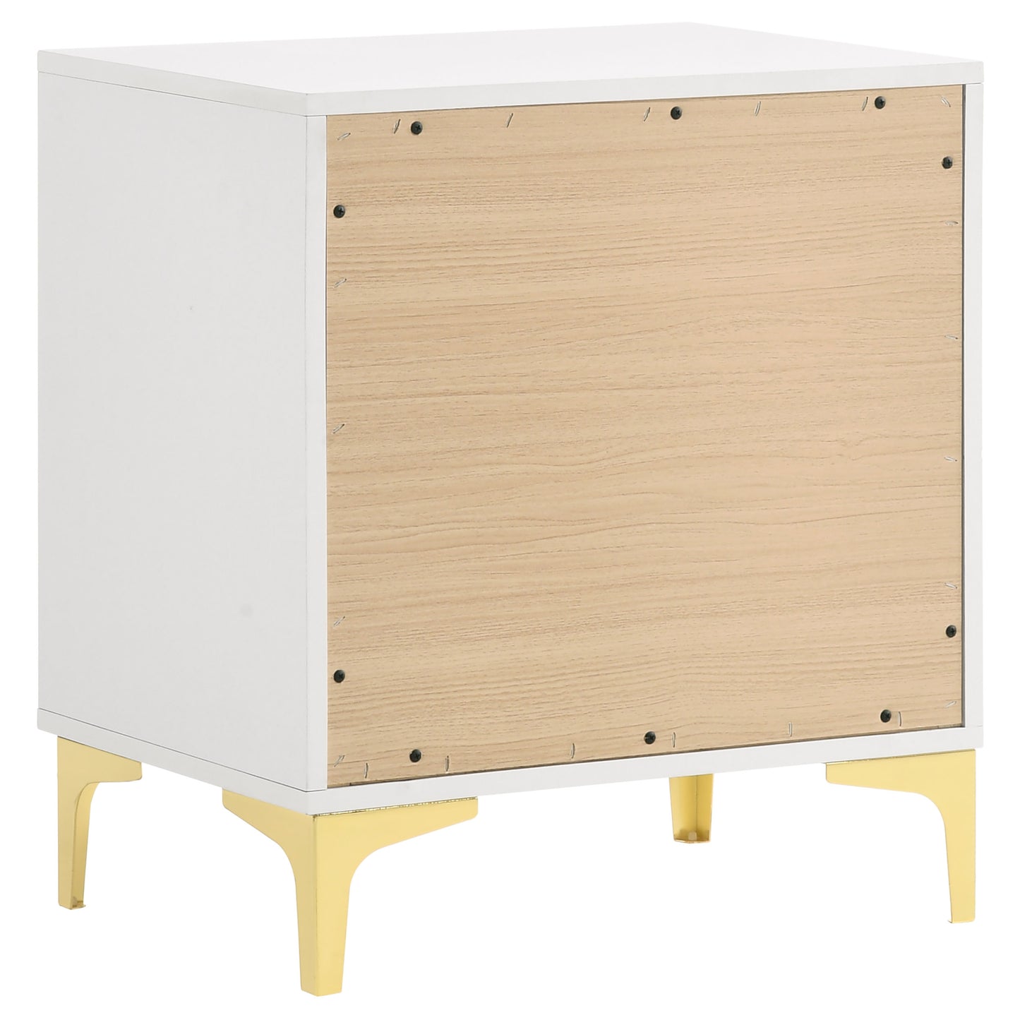 Kendall Tufted Upholstered Panel Queen Bed White