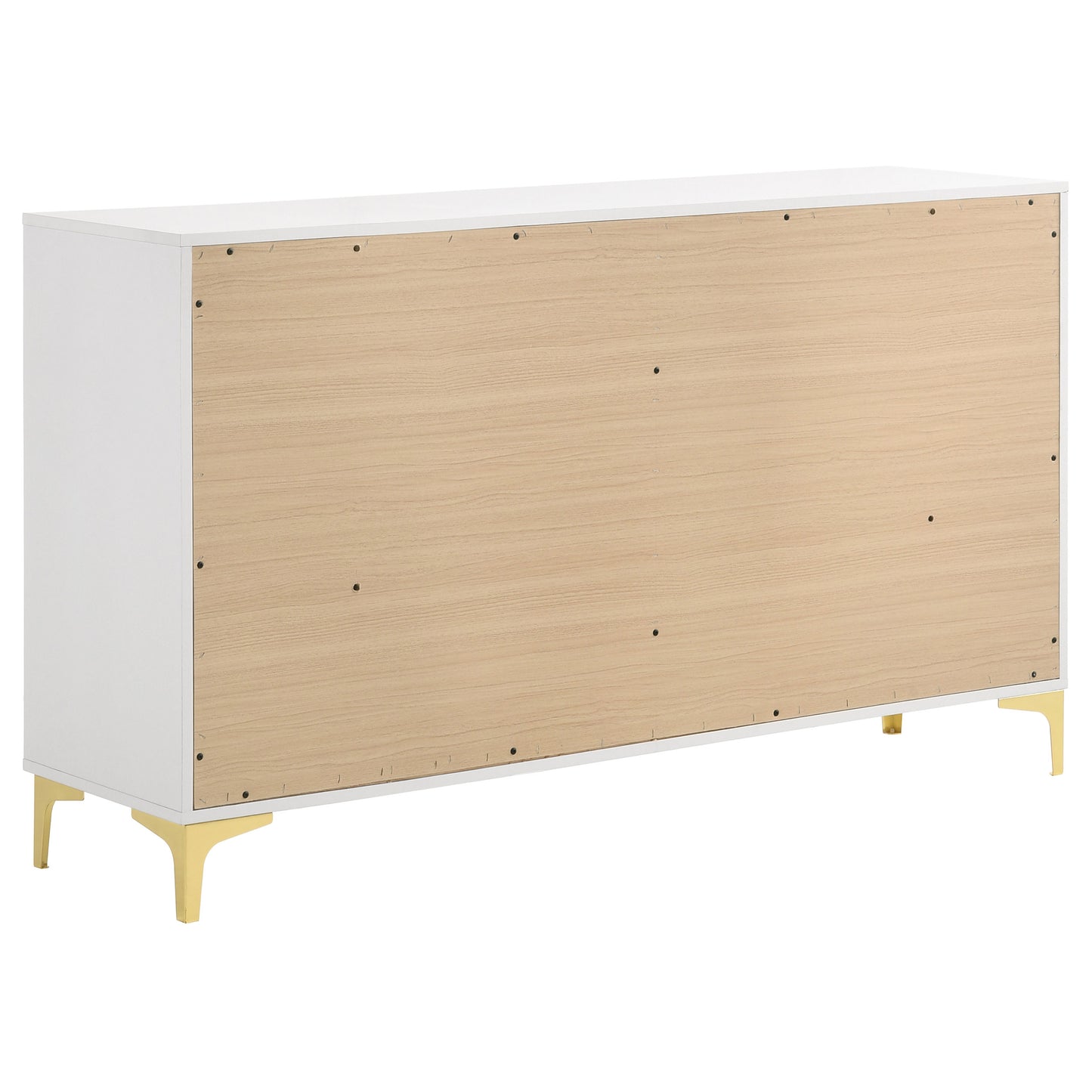 Kendall Tufted Upholstered Panel Queen Bed White
