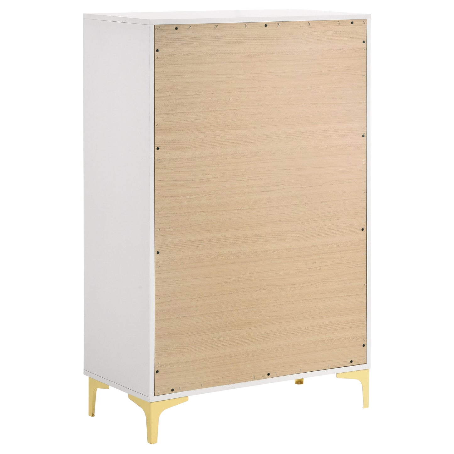 Kendall Tufted Upholstered Panel Queen Bed White