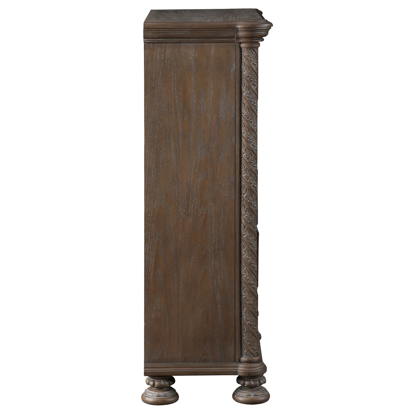 Emmett Wood Eastern King Sleigh Bed Walnut