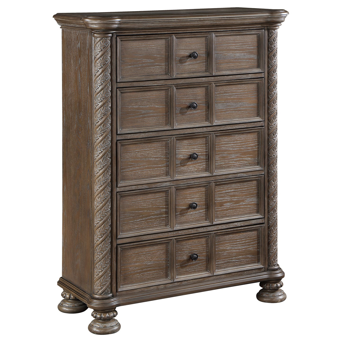 Emmett Wood Queen Sleigh Bed Walnut