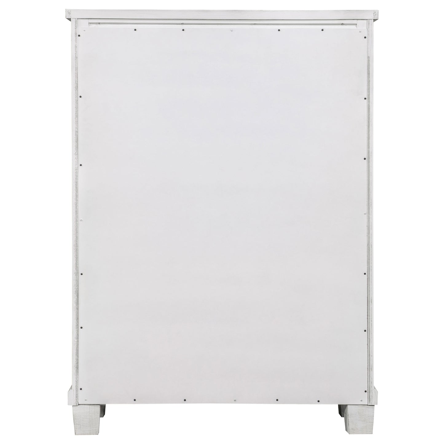 Lilith 5-drawer Bedroom Chest Distressed White