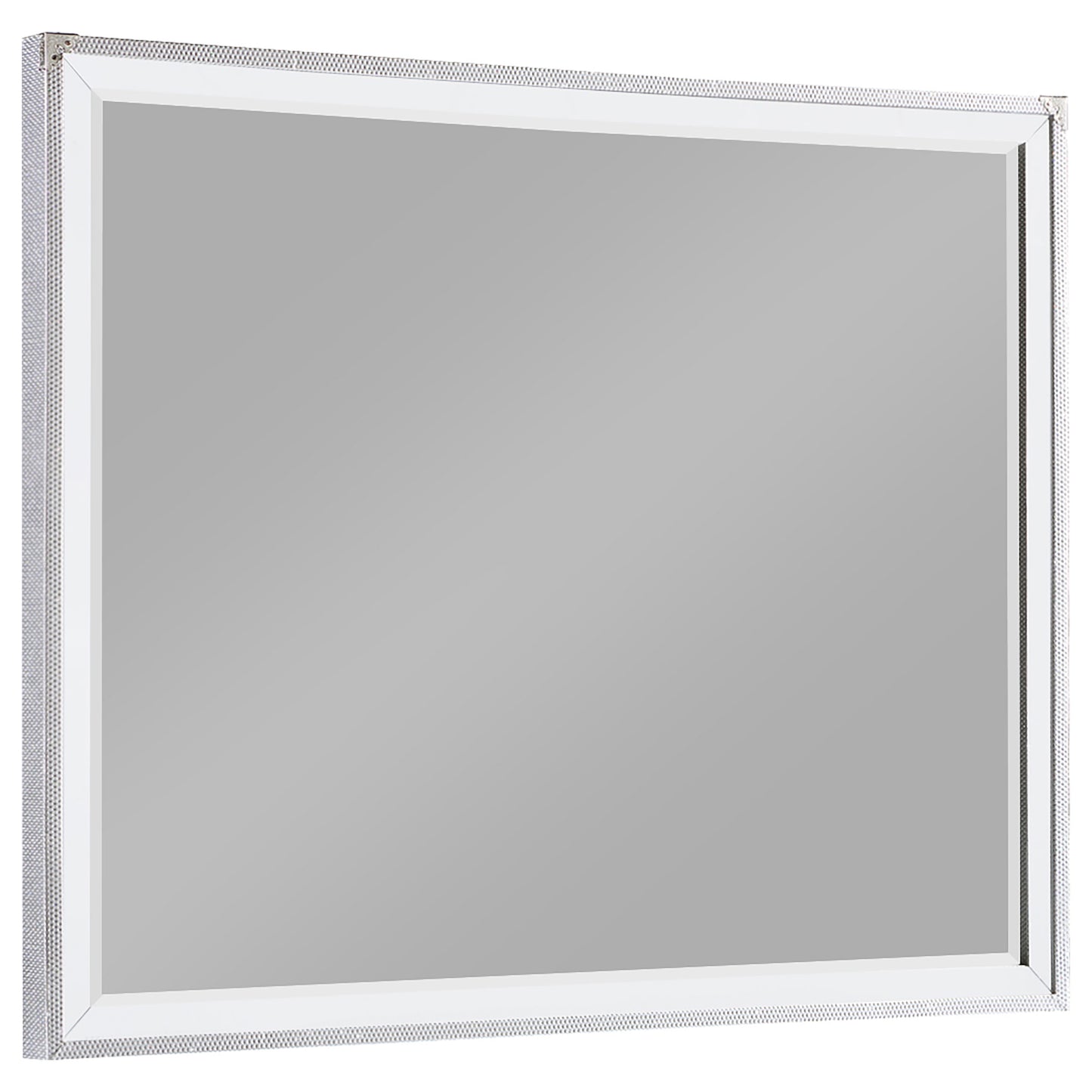 Larue Wood Eastern King Panel Bed Silver
