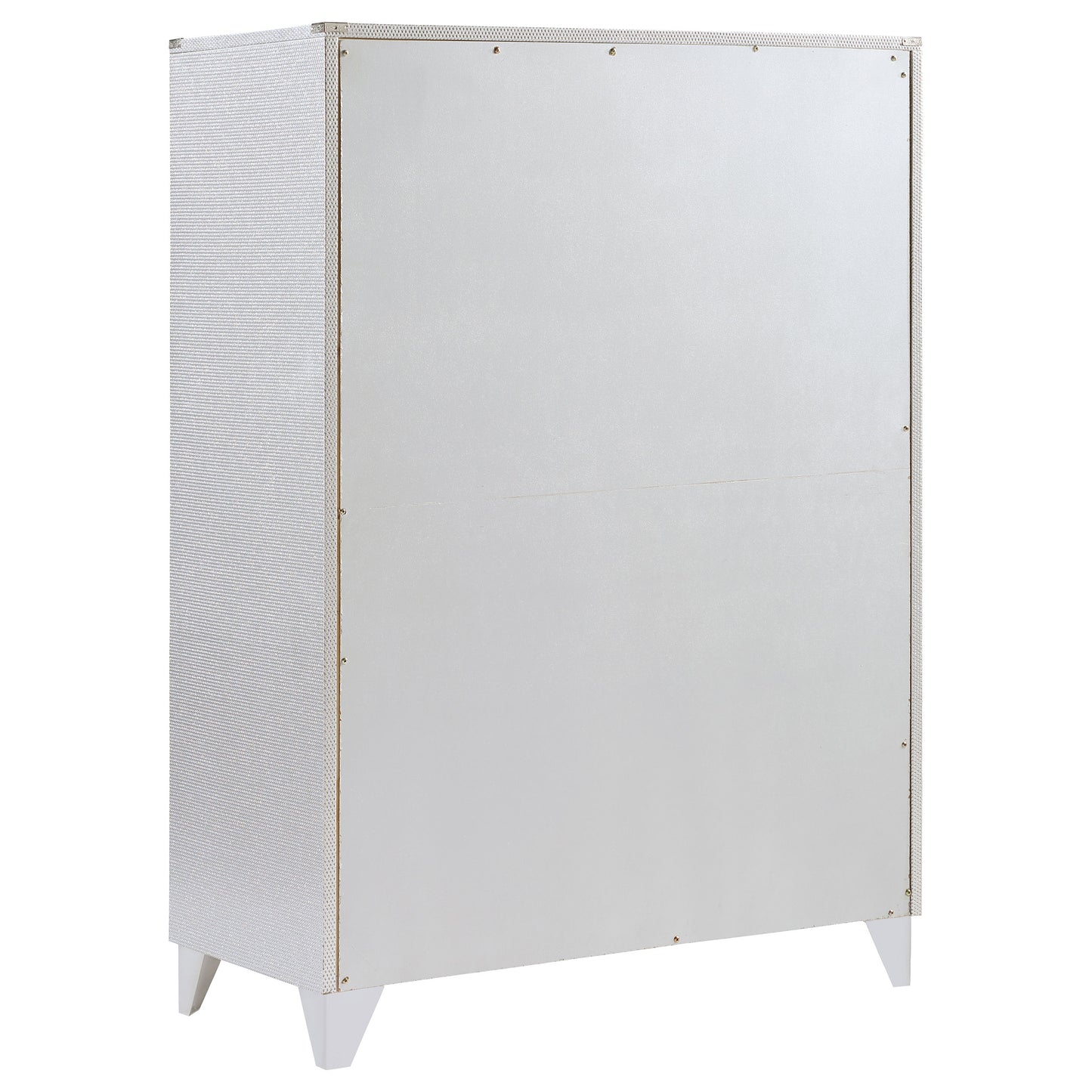 Larue Wood Eastern King Panel Bed Silver