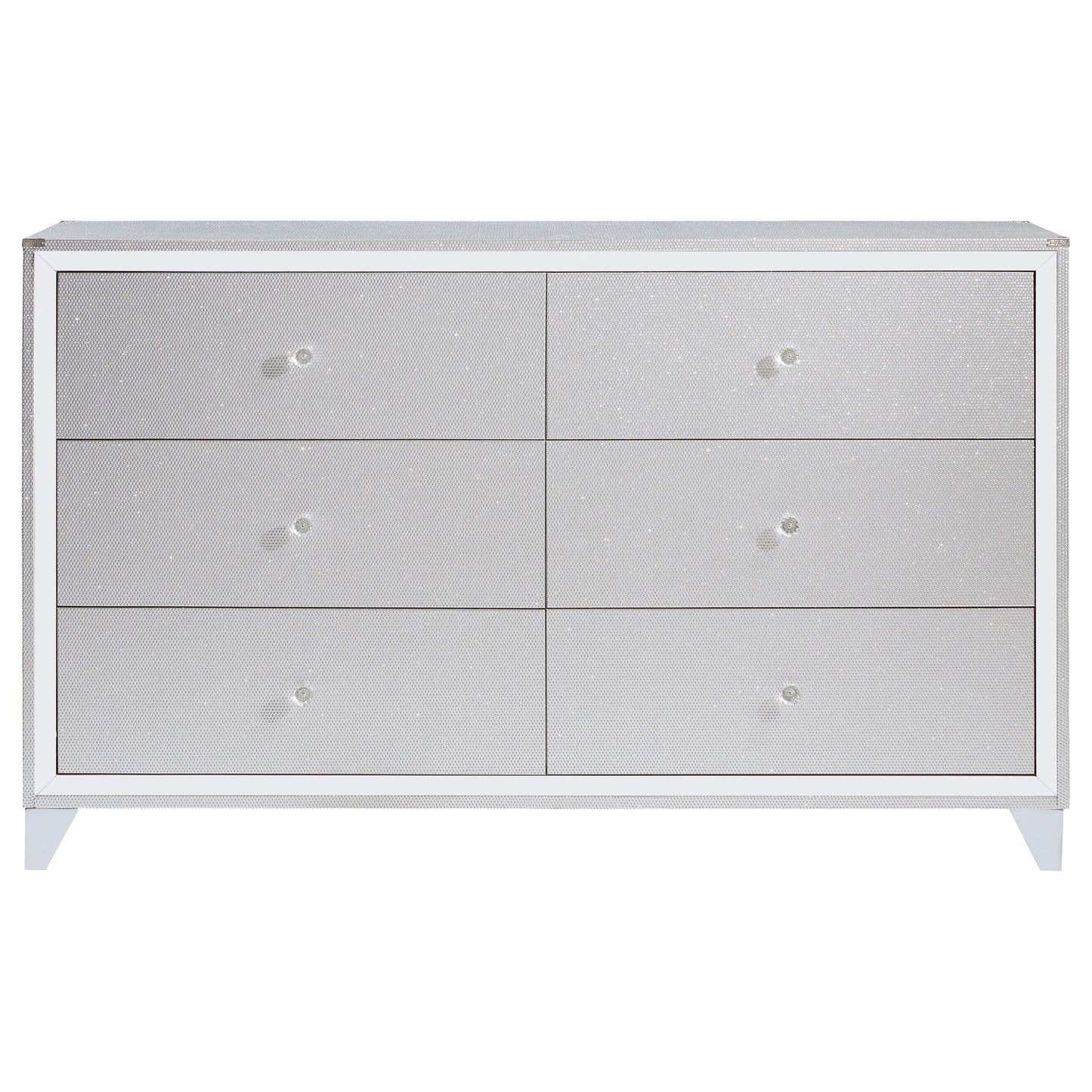 Larue Wood Queen Panel Bed Silver