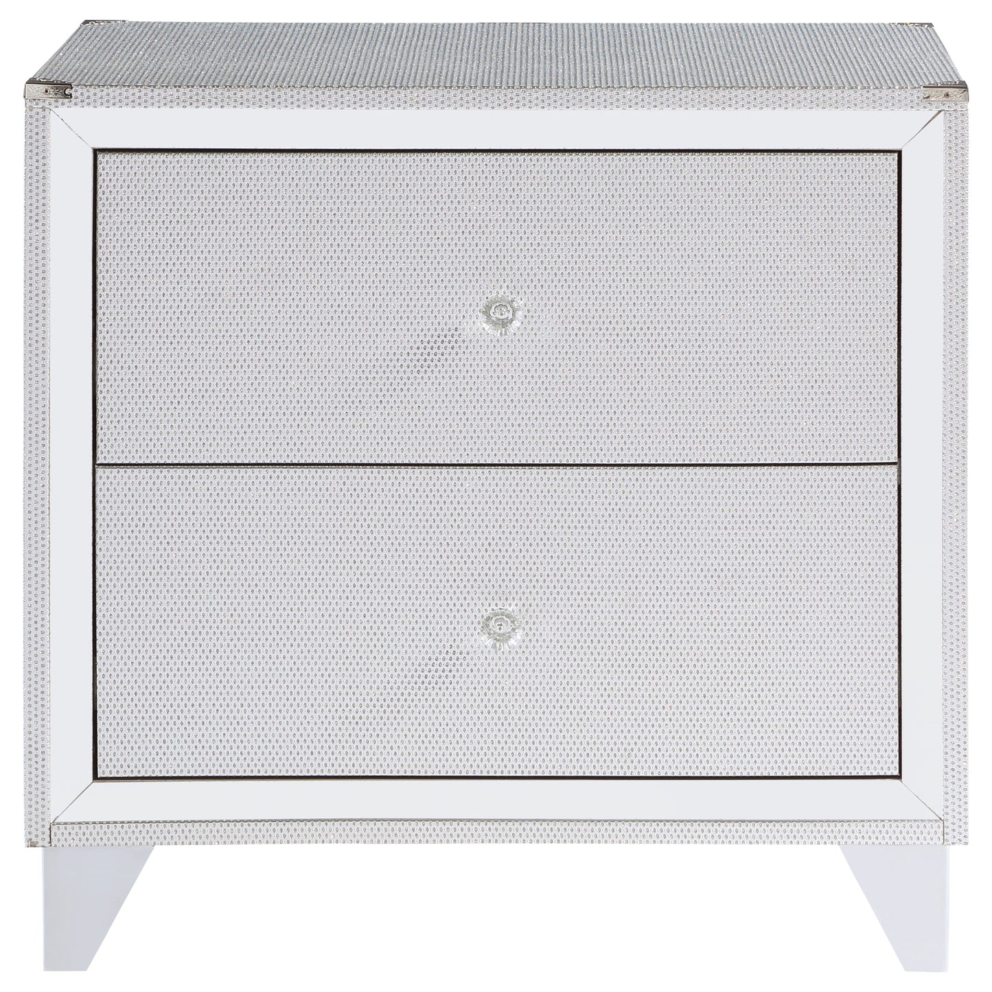 Larue Wood Queen Panel Bed Silver