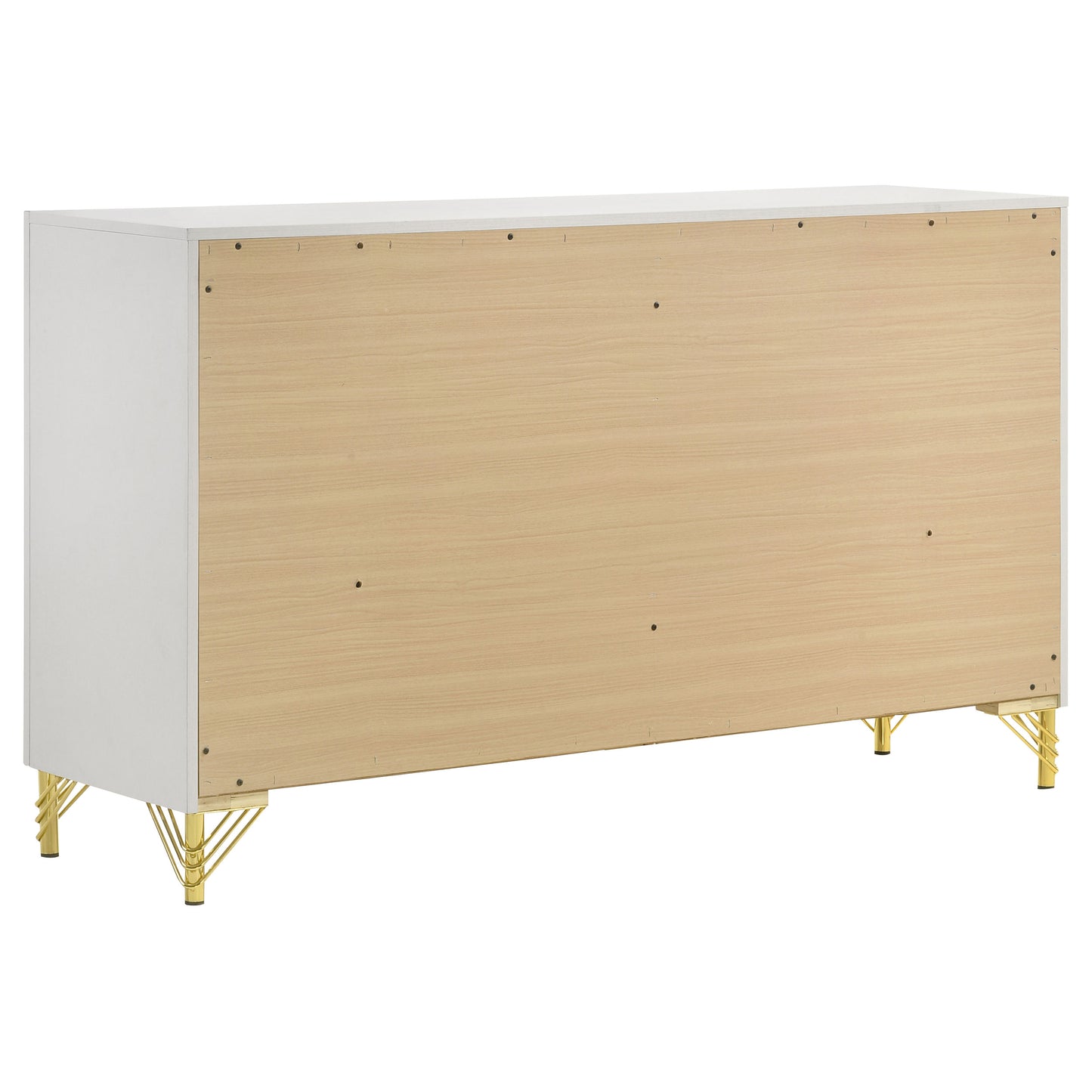 Lucia Upholstered Queen Wingback Panel Bed Beige