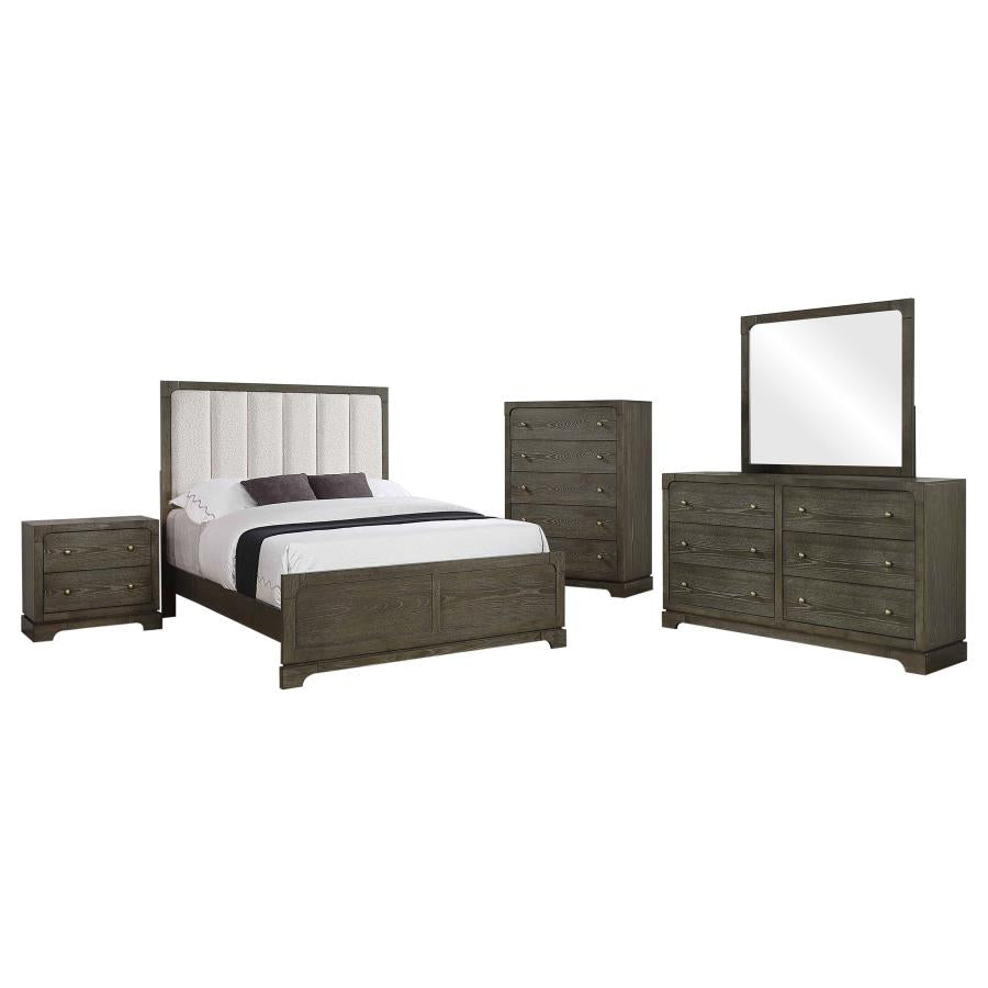 Gran Park 5-Piece Eastern King Bedroom Set Dark Cocoa