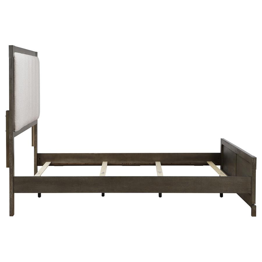 Gran Park 59-Inch Eastern King Panel Bed Dark Cocoa