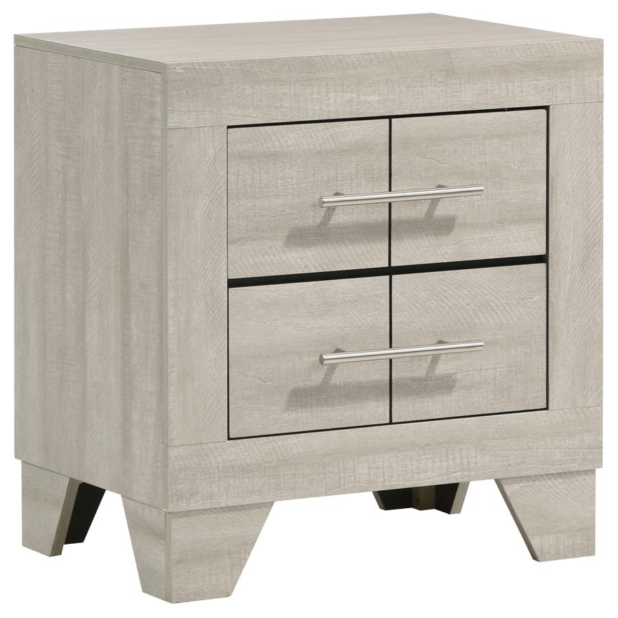 Trenton 4-Piece Eastern King Bedroom Set Rustic Cream