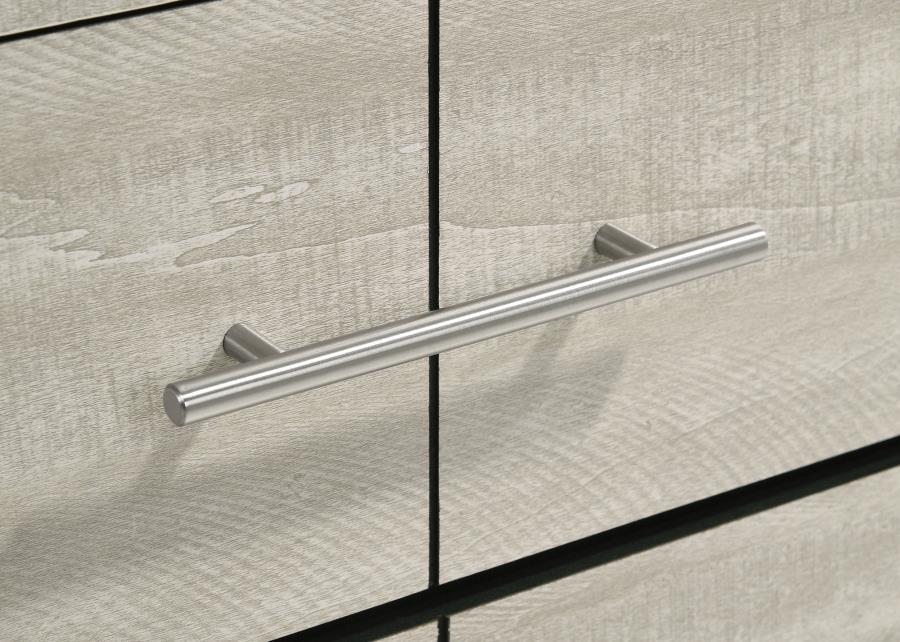 Trenton 4-Piece Twin Bedroom Set Rustic Cream