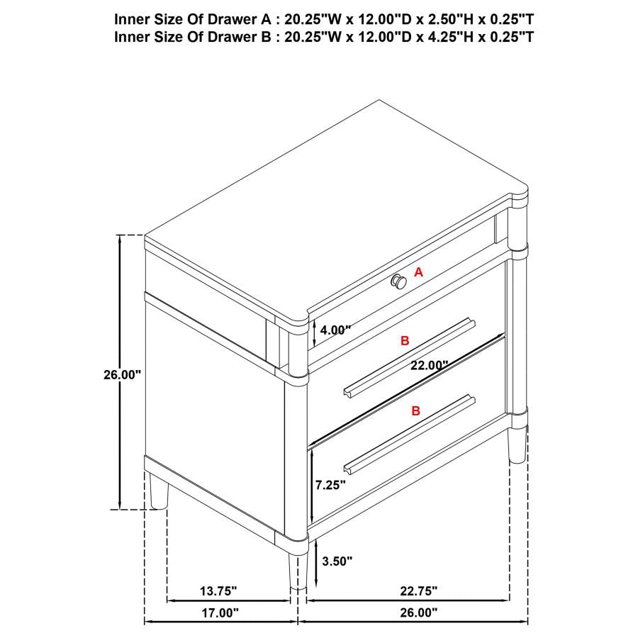 Gracemont 5-Piece Eastern King Bedroom Set White