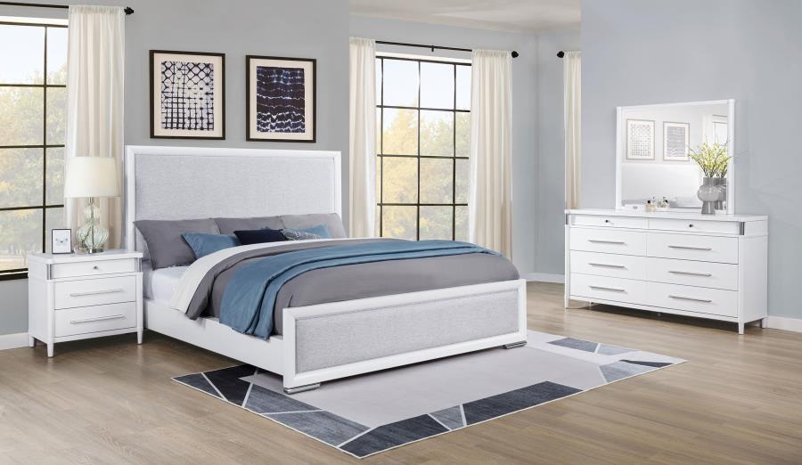 Gracemont 4-Piece Queen Bedroom Set White