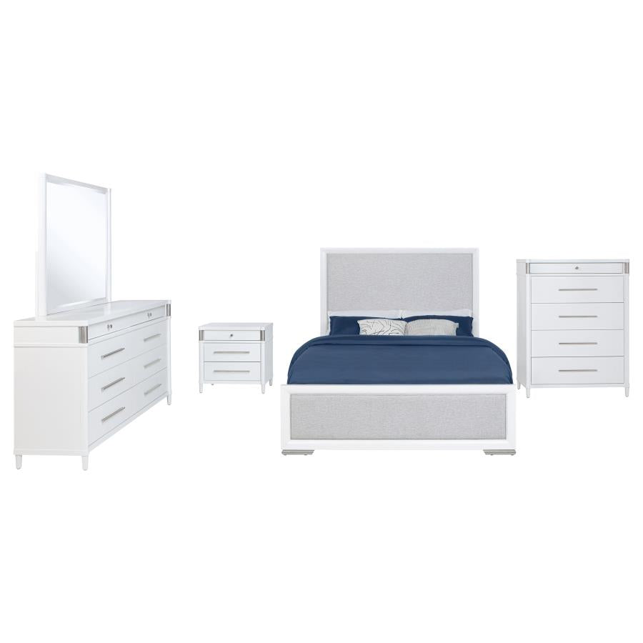 Gracemont 5-Piece Queen Bedroom Set White