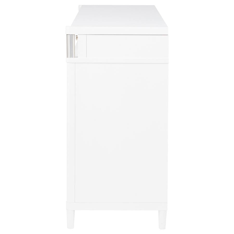 Gracemont 8-Drawer Bedroom Dresser Cabinet White