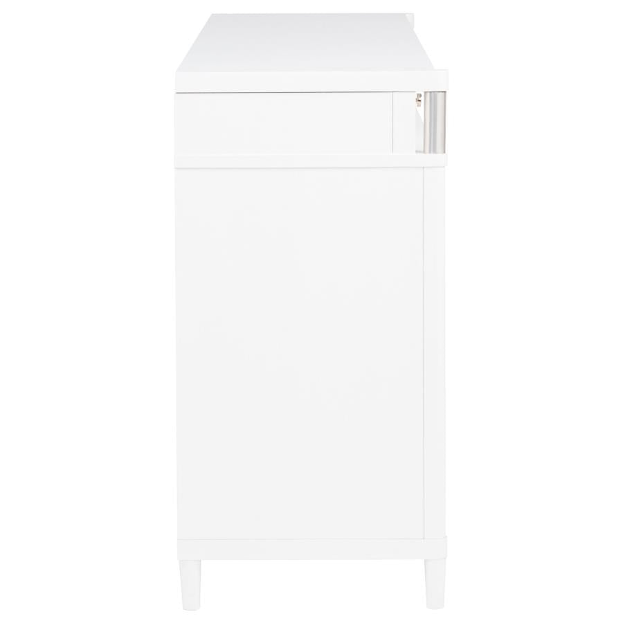 Gracemont 8-Drawer Bedroom Dresser Cabinet White