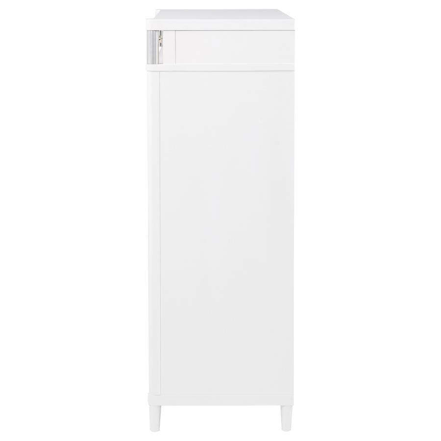 Gracemont 5-Drawer Bedroom Chest Of Drawers White