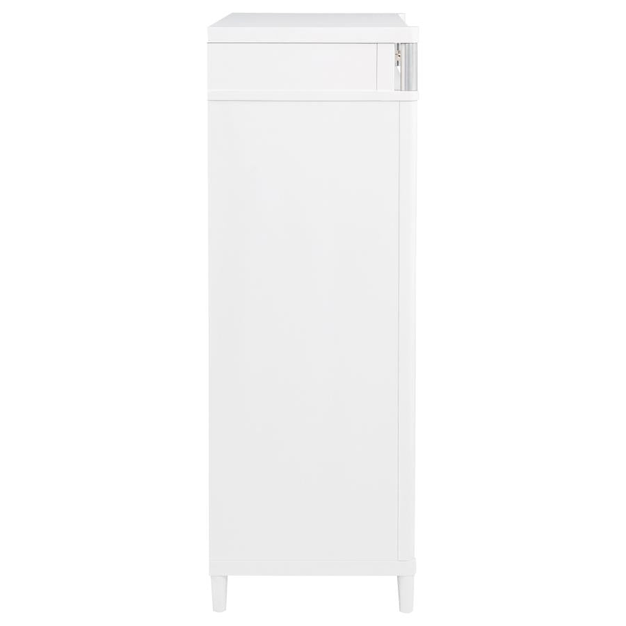Gracemont 5-Drawer Bedroom Chest Of Drawers White